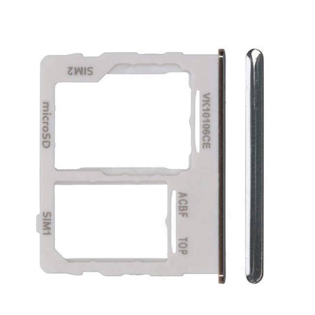 For for A32 5G Dual-Sim SIM Card Tray Replacement Part White for SM-A326B