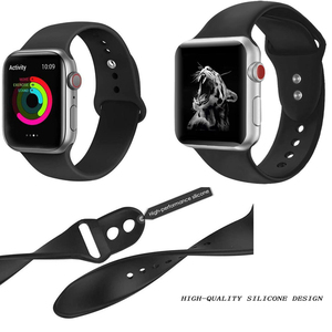 De goma de silicona reloj de pulsera <span class=keywords><strong>correa</strong></span> de silicona de <span class=keywords><strong>Apple</strong></span> <span class=keywords><strong>Watch</strong></span> <span class=keywords><strong>Correa</strong></span> 38 <span class=keywords><strong>40</strong></span> <span class=keywords><strong>MM</strong></span> - Product Image 3