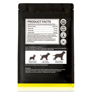 Suplemento Natural en Tabletas Masticables para la Prevención de Pulgas y Garrapatas en <span class=keywords><strong>Perros</strong></span>, con Vitaminas B1, B6 y B12, Levadura de Cerveza, para la Piel, el Pelaje y el Sistema Inmunitario, para Todas las Razas, OEM - Product Image 2
