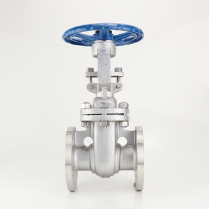 Válvula de Compuerta Manual con Brida de Acero Inoxidable 304 316 de Alta Calidad, ANSI 150LB 300LB, JIS 10K 1.6mpa WCB - Product Image 3
