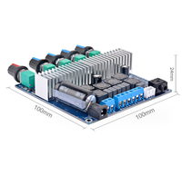 Module TPA3116 5.0 carte amplificateur numérique subwoofer haute puissance 2.1 carte amplificateur audio 12-24V