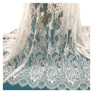 Tela <span class=keywords><strong>de</strong></span> encaje <span class=keywords><strong>de</strong></span> lujo para vestido <span class=keywords><strong>de</strong></span> señora, pestañas <span class=keywords><strong>de</strong></span> nailon 1,5, 3 x 100% metros, venta directa <span class=keywords><strong>de</strong></span> fábrica - Product Image 1