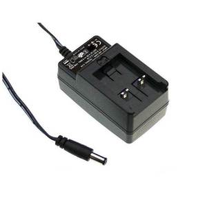 Adaptateur d'alimentation Mean Well 24W 5V 4.0A, sortie DC, prise US, pour produits électroniques - Product Image 1