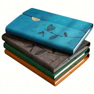 High Quality <b>A5</b> Size Office <b>Notepad</b> Top Grade Hardcover Meeting Notebook with Pen Holder - Product Image 1