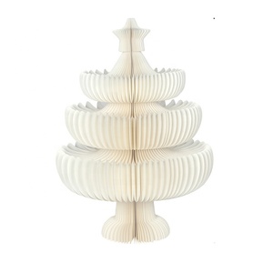Eco-Friendly Honeycomb Paper <strong>Christmas</strong> Tree Xmas Decorations Home Decoration <strong>Window</strong> <strong>Display</strong> - Product Image 3