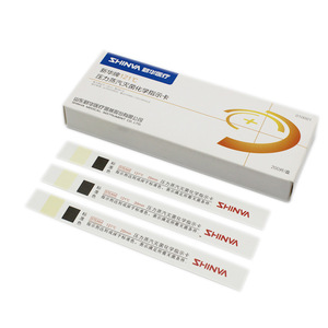 การ์ดวัดความร้อนสำหรับฆ่าเชื้อ Shinva 121-132 ชนิดไอน้ำแรงดันสูง บรรจุกล่อง สำหรับการฆ่าเชื้อ - Product Image 2