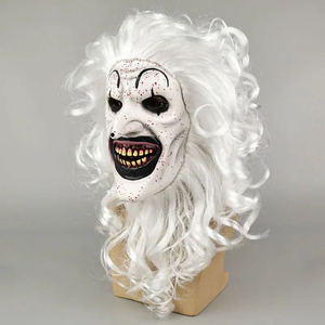 Máscara de Látex de Terror, Art the Clown, Máscara Sangrienta para Adultos, Disfraz de Joker, Máscaras de Cosplay, Casco Completo, Accesorio de Halloween - Product Image 2
