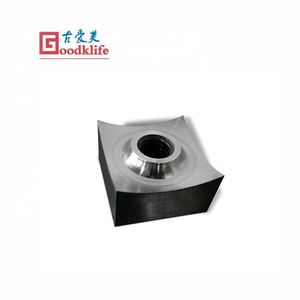 Couteau déchiqueteur à arbre unique pour usage industriel Lame en acier carrée pour écraser les déchets plastiques Fer Bois Caoutchouc et <span class=keywords><strong>Film</strong></span> de pneu - Product Image 1