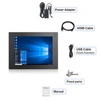 Monitor Integrado de Alto Brillo de 8, 10.1, 11.6, 12, 13.3, 15.6, 17, 18.5, 19, 21.5 y 23.8 Pulgadas para Exteriores 600-1000 Nits Pantalla LCD Industrial