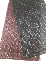 Fil métallique plissé polyester clair de lune sequin tulle tricot lurex tissu pailleté avec paillette polyester + fil métallique
