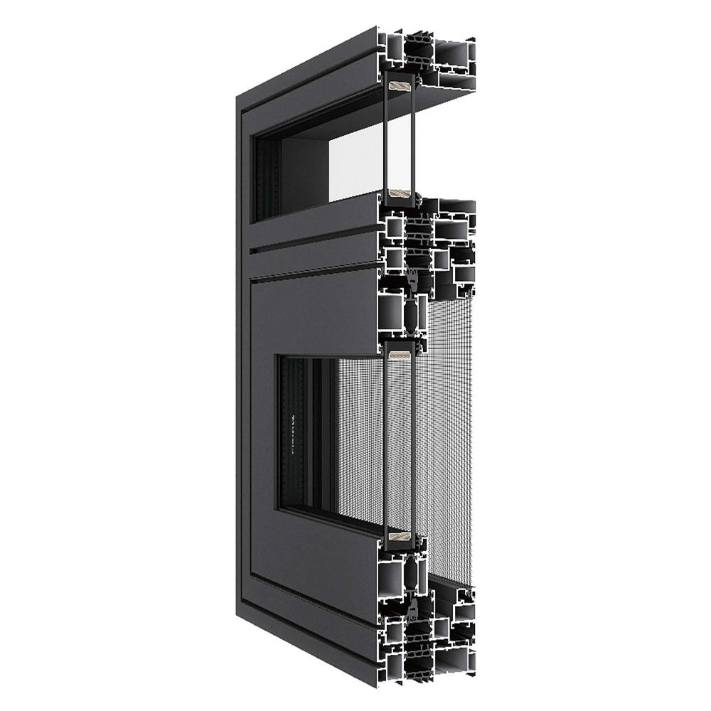 Double vitrage avec grille de sécurité, insonorisé et isolé