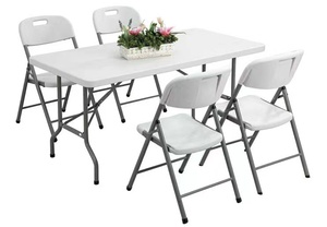 Table pliante en plastique, Portable, loisirs, pique-nique, Banquet léger, événements en plein air, mariage, vente en gros - Product Image 5