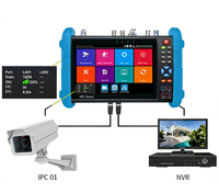 Testeur de caméra IP tout-en-un avec écran tactile IPS 7 pouces 4K H.265, prise en charge AHD/CVI/TVI/SDI, test de câble OTDR TDR, point d'accès Wi-Fi