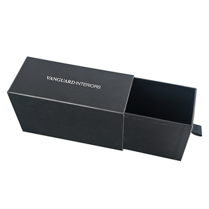Custom Black <b>Small</b> Rigid Drawer Box for <b>Slide</b> Packaging - Product Image 3