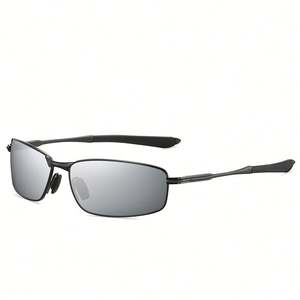 Gafas de Sol Personalizadas con Logotipo 2025, Lentes TAC Antideslumbrantes para Conducir de Noche, Protección UV400, Polarizadas, de Aleación, para Hombre, para Pesca - Product Image 5