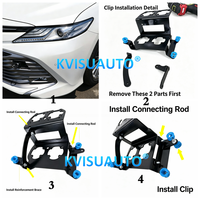 Support de montage pour projecteur de phare de voiture CQL 1,5 pouce, support de rétrofit pour lentille LED de phare pour Volvo S90 V90 2017-2023
