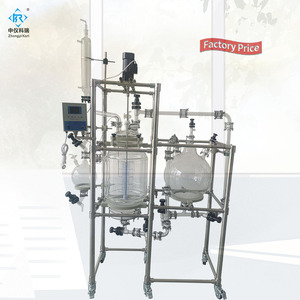 Reactor químico de laboratorio ISO9001 para sistema de filtración de cristalización por destilación de síntesis de péptidos en fase sólida - Product Image 5