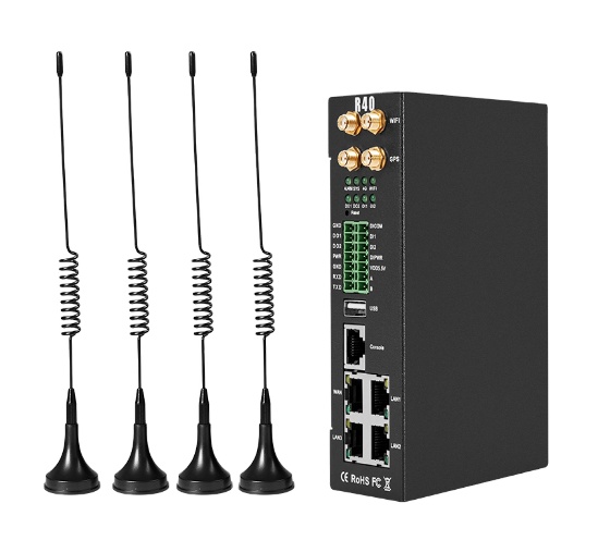 R40 удаленный мониторинг окружающей среды в больницах, регистратор данных о температуре, решение Iot через маршрутизатор 4g lte