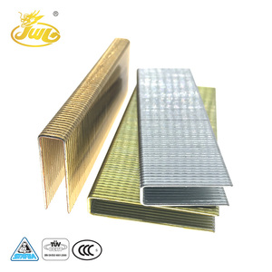 जस्ती तार मानक यू-प्रकार कील 16GA फर्नीचर स्टेपल <span class=keywords><strong>14</strong></span> स्टील स्टेपल - Product Image 5