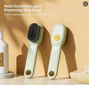 Multi-use High Quality Soft Bristled Shoe Brush Automatic Liquid Adding Shoe Brush Household Cleaning Tool - Product Image 1
