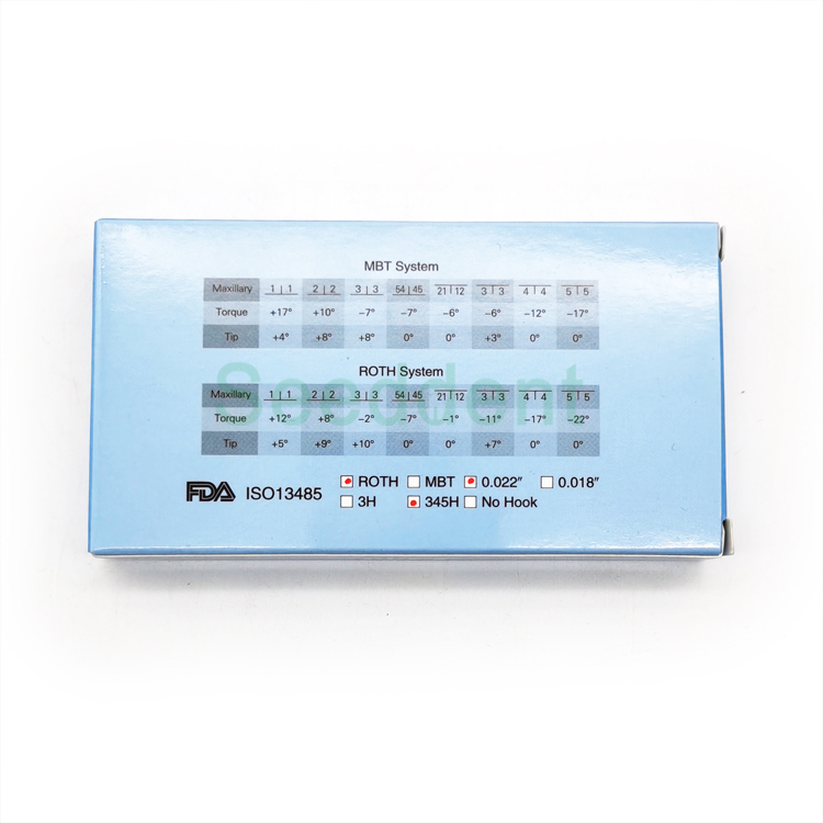 Orthodontic Bondable Mesh Base Metal Self-Ligating Bracket with Buccal Tube / Dental Orthodontic Self-ligating Bracket