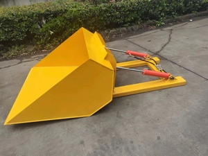 Harga terbaik dari Loader Tilt Bucket <span class=keywords><strong>Forklift</strong></span> lampiran Tipping Bin Self Dumping Hopper dalam kondisi baik - Product Image 3