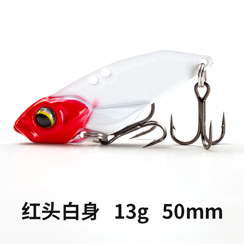 Red head, white body, 13g, 50mm