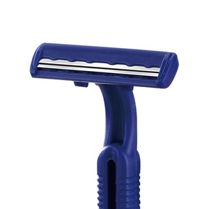 <span class=keywords><strong>Rasoir</strong></span> à deux lames jetables <span class=keywords><strong>pour</strong></span> hommes et femmes, jetables, vente en gros, bon marché, 50 pièces - Product Image 2