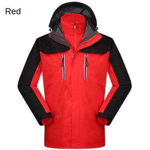 Veste décontractée deux pièces unisexe trois-en-un en <span class=keywords><strong>laine</strong></span>/soie, imperméable, respirante, anti-salissure, color-block, tendance, pour l'extérieur, achat groupé - Product Image 6