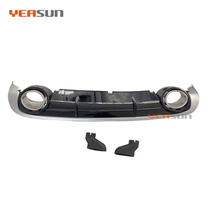 Diffusore posteriore stile RS6 di alta qualità con tubi di scarico per <span class=keywords><strong>Audi</strong></span> <span class=keywords><strong>A6</strong></span> <span class=keywords><strong>2004</strong></span> 2006 2008 2010 2012 normale - Product Image 2