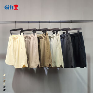 Summer New Street 305g Loose Casual Plain <b>Shorts</b> 100% Cotton Sports <b>Shorts</b> - Product Image 1