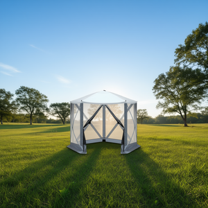 Tente pop-up Db 10x10 pieds, auvent de camping extérieur, tente en maille portable pour campeurs, utilisation trois saisons - Product Image 2