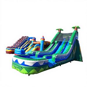 สไลเดอร์เป่าลมพีวีซีแบบพาณิชย์ยอดนิยมที่ดีที่สุด พร้อมขนาดที่ปรับแต่งได้ สำหรับใช้ในบ้าน โรงเรียน และกลางแจ้ง - Product Image 1