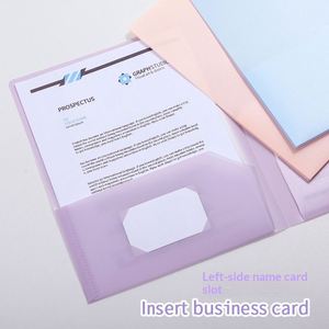 Carpeta de Documentos KE'mu, Doble Bolsillo, PP Opaco, Estilo Americano, Superventas Transfronterizos, Venta Directa - Product Image 1