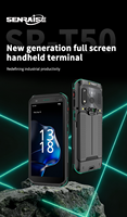 Escáner de Código de Barras PDA Móvil Android 13 IP68, Terminal de Datos Móvil PDA de Mano de 8 Núcleos y 2.2 GHz, Código QR