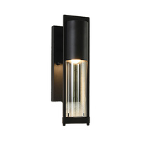 Lámpara de Pared Exterior Minimalista Americana, Impermeable, para Jardín, Balcón y Terraza, LED