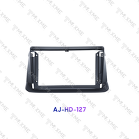 Cadres de tableau de bord Can Bus noirs mats de 9 pouces de haute qualité, prix de gros, pour Honda Stepwgn 2005-2008, accessoires de modification automobile LHD et RHD