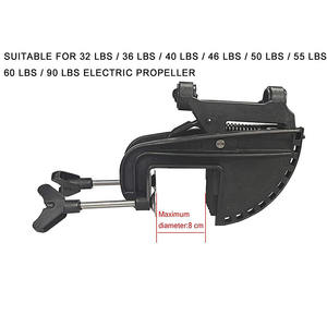 Tekne motoru süspansiyon braketi 90 derece dönebilen balıkçılık tekne motoru Motor montajı için şişme bot - Product Image 3