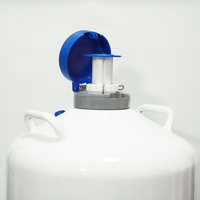 Tanque de Nitrógeno Líquido de Aleación de Aluminio PCZPX de 35L con Larga Vida Útil para Almacenamiento de Paja Congelada