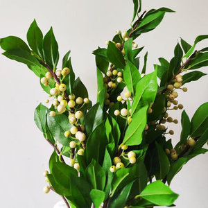 I1131 Vente en gros de branches de fleurs artificielles à main, fruits de la <span class=keywords><strong>baie</strong></span>, tournesols, tiges de fleurs, feuilles <span class=keywords><strong>d</strong></span>écoratives - Product Image 4