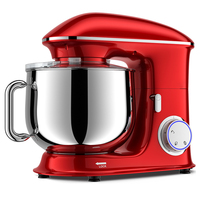 Batidora Eléctrica de Alimentos de 6.5L, 7L, 8L y 10L, Mezcladora de Masa para Pasteles y Pan
