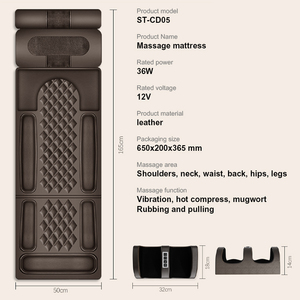 Factory Supply Detachable Heat Body <b>Mattress</b> Machine for Care Blood Circulation ST-CD05 Electric Massage <b>Mattress</b> ST-CD05 - Product Image 6