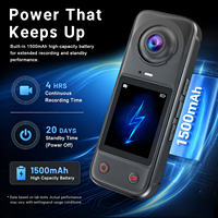 Cámara HD Portátil X5, Grabadora de Video Vlog con Visión Nocturna y Wifi