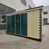 Transformateur de sous-station triphasé 630 kVA-1250 kVA 50 Hz YB de type européen avec enroulement en cuivre préinstallé pour salle de distribution complète