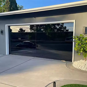 <span class=keywords><strong>Porte</strong></span> <span class=keywords><strong>de</strong></span> <span class=keywords><strong>garage</strong></span> sectionnelle isolée <span class=keywords><strong>de</strong></span> conception moderne avec surface miroir et capteur <span class=keywords><strong>de</strong></span> sécurité, fabriquée en gros - Product Image 2