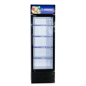 <span class=keywords><strong>Vitrine</strong></span> réfrigérée de supermarché à quatre faces vitrées pour boissons et en-cas, présentoir commercial réfrigéré - Product Image 2