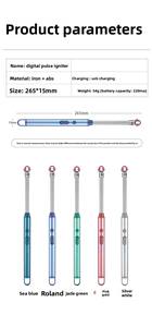 Dericsson Rechargeable Pulse Igniter Kitchen <b>Gas</b> <b>Stove</b> Lighter Customization Service Available - Product Image 6