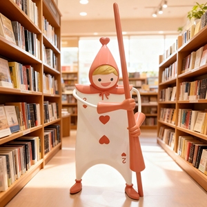 CS085 Cartoon Guard Sculpture Custom Commercial Indoor <b>Decor</b> Hand Painted Doll Statue for Hotel Lobby Retail Store Art Gallery - Product Image 1