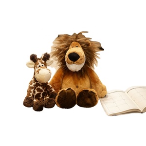 Venta al por mayor <span class=keywords><strong>de</strong></span> muñecos <span class=keywords><strong>de</strong></span> <span class=keywords><strong>peluche</strong></span> <span class=keywords><strong>de</strong></span> animales del bosque simulados Kawaii, león, tigre, chimpancé, juguete <span class=keywords><strong>de</strong></span> algodón PP, edredón bordado para niños - Product Image 1