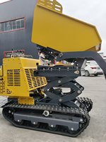 Archer Diesel-Motor Raupenlader Kleiner Kipplader mit Hydraulikhebevorrichtung Niedriger Kraftstoffverbrauch für Bau, Landwirtschaft & Obstplantagen